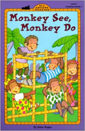 All Aboard Reading Level 1: Monkey See, Monkey Do