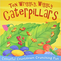 Ten Wriggly, Wiggly Caterpillars