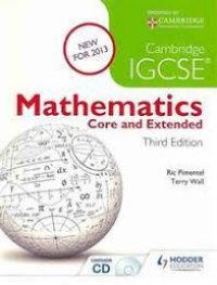 Cambridge IGCSE Mathematics: Core and extended