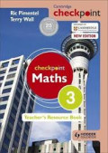 Checkpoint maths 3: Teacher's resource book