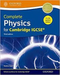 Complete physics for Cambridge IGCSE