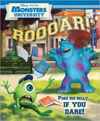 Disney Pixar Monsters University Roooar! : Poke his belly.. if you dare