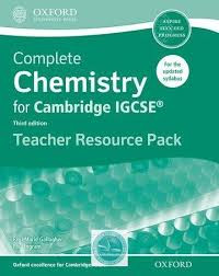 Complete Chemistry for Cambridge IGCSE Third Edition : teacher resource pack